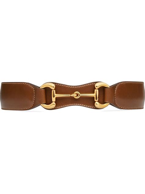 gucci 1955 horsebit-detailed leather belt|Gucci unisex belt.